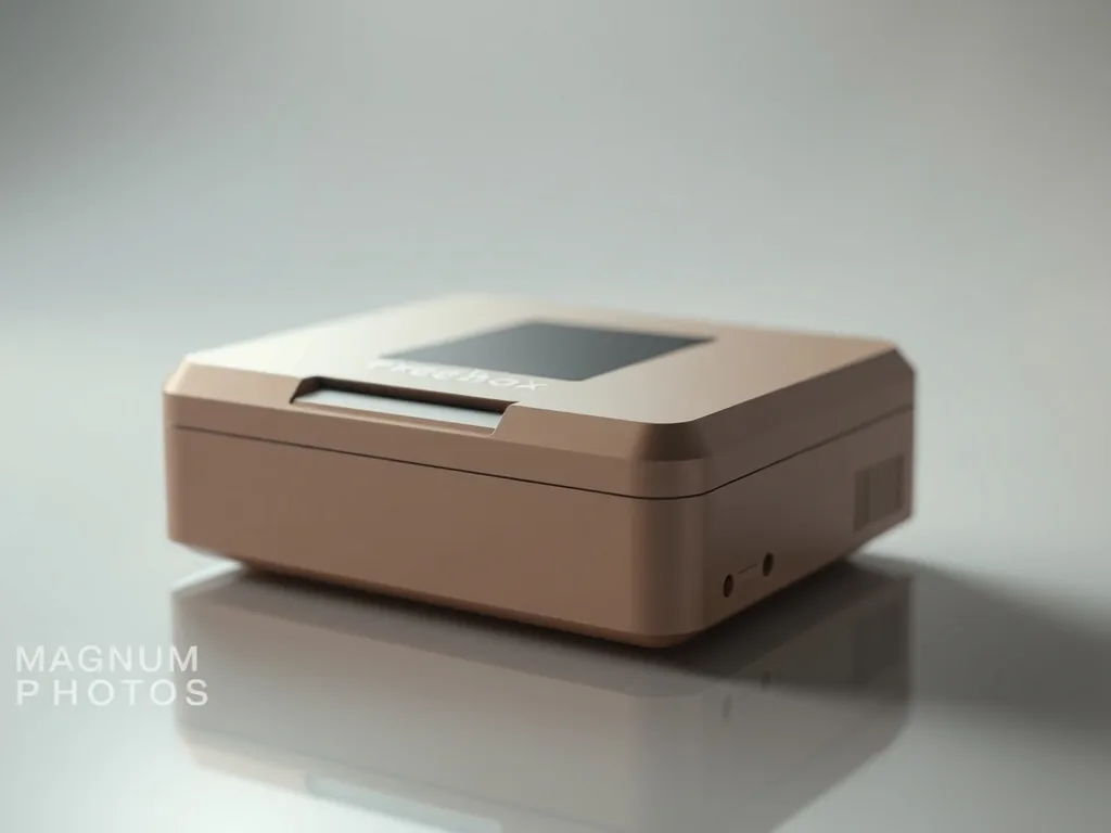 Voyant d'une Freebox allumé, indiquant une étape de démarrage en cours
